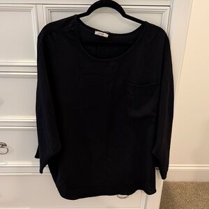 JODIFL Black Long Sleeve Top